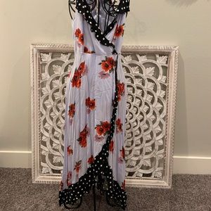 Floral Polka Dot Dress